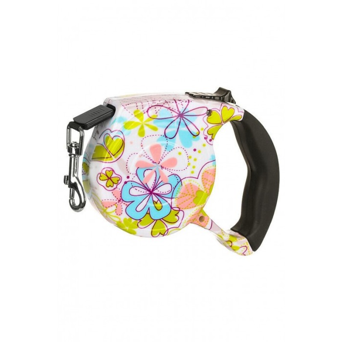 Lesa de 5 m retractabila cu blocator pentru animale de companie, Doty [2]