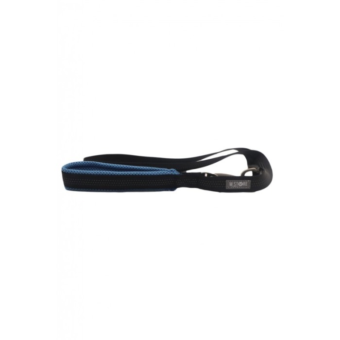 Lesa Milo pentru caini de talie medie/mare, rezistenta, confortabila,120 cm, negru/albastru deschis [5]