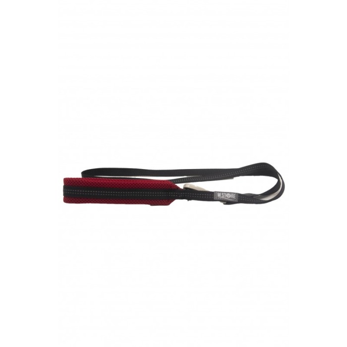 Lesa Milo pentru caini de talie medie, rezistenta, confortabila,120 cm, negru/rosu [1]