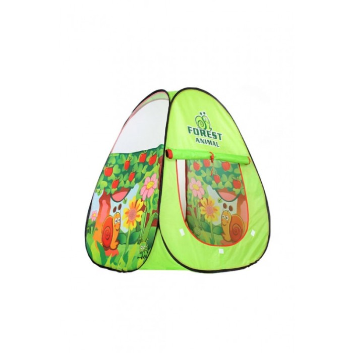Loc de joaca pentru copii NatureHouse Doty®, tip cort, pliabil si usor de asamblat, 71X71X88 cm, multicolor [2]
