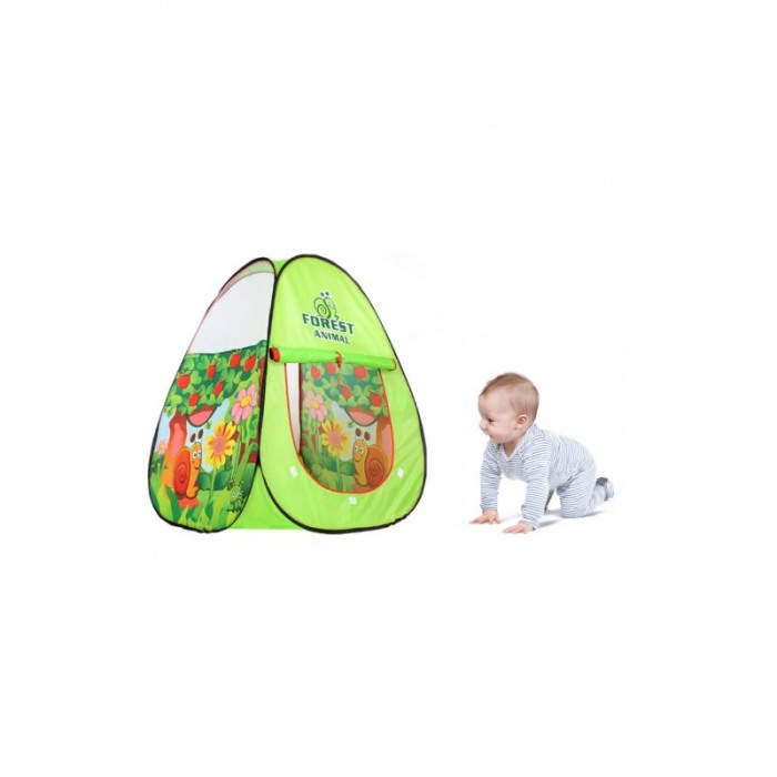 Loc de joaca pentru copii NatureHouse Doty®, tip cort, pliabil si usor de asamblat, 71X71X88 cm, multicolor [3]