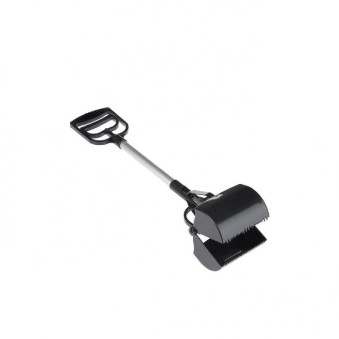 Lopata tip cleste pentru curatat excremente PoopCatcher, 70x13.5x12.5 cm, negru [1]
