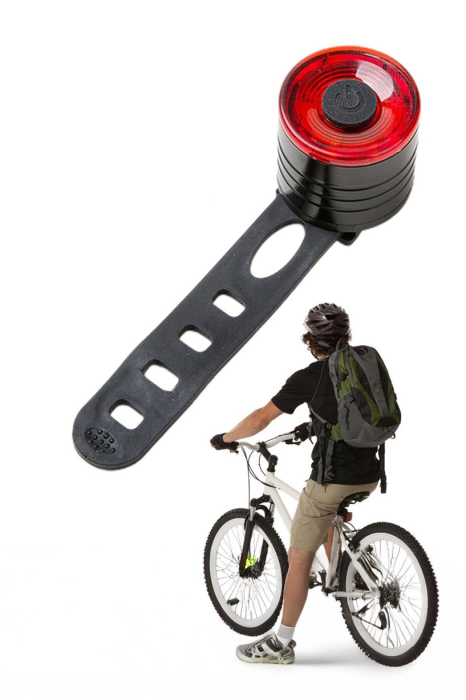 Lumina de avertizare LED Doty BikeBlaze, rosu, rezistenta la apa, 2,8x2,5 cm, baterii incluse [3]