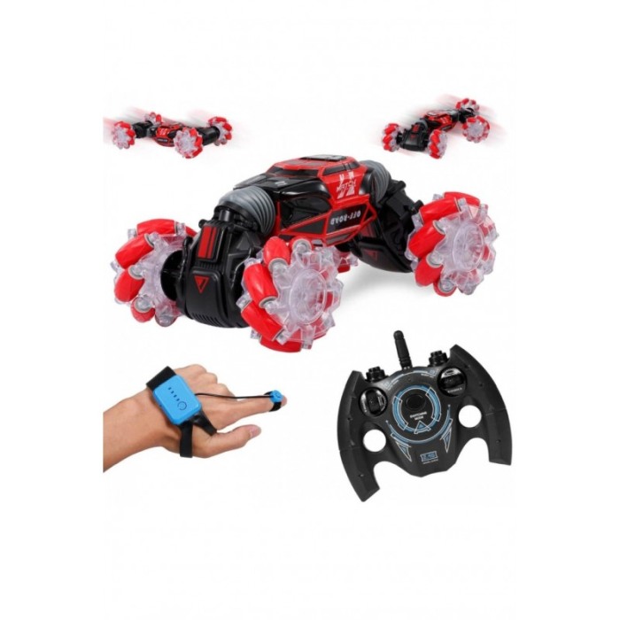 Masina stunt car cu telecomanda si ceas senzor de gravitatie, pentru toate terenurile, deformabila,26,5 cm, doty [1]