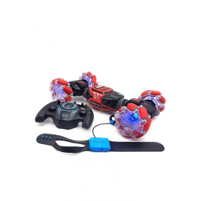 Masina stunt car cu telecomanda si ceas senzor de gravitatie, pentru toate terenurile, deformabila,26,5 cm, doty [7]