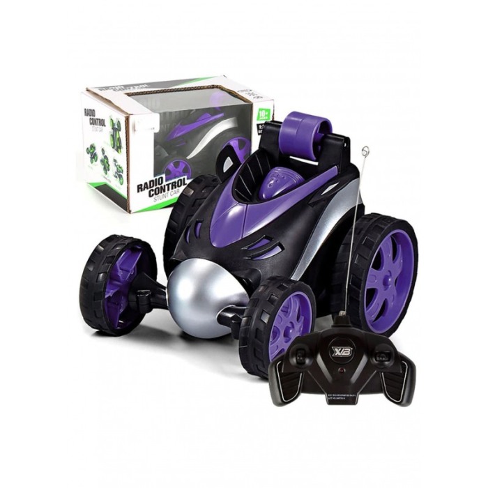 Masinuta cu radio control,rotile se rotesc la 360 de grade, se rastoarna, se roteste, culoare mov,Doty [4]
