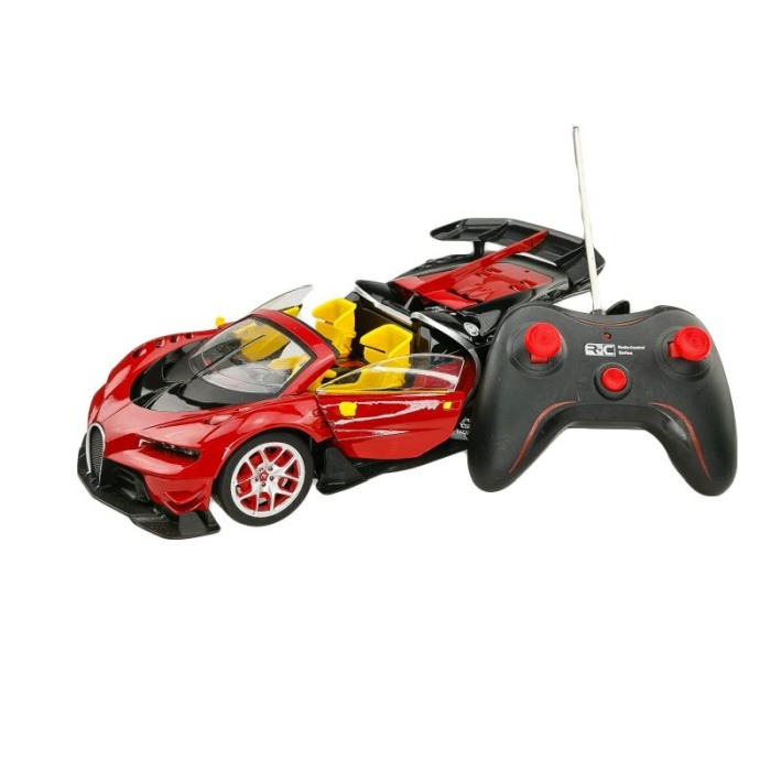 Masinuta cu telecomanda , scara 1:16, jucarie cu telecomanda, Rosu [1]