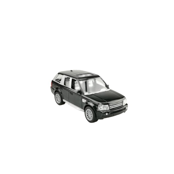 Masinuta Jeep cu telecomanda, luminte, Incarcator si acumulatori, culoare negru cu argintiu, Doty® [2]