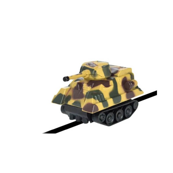 Masinuta militara inductiva,model tanc, merge pe linia trasata de marker, baterii incluse, Doty®️ [5]