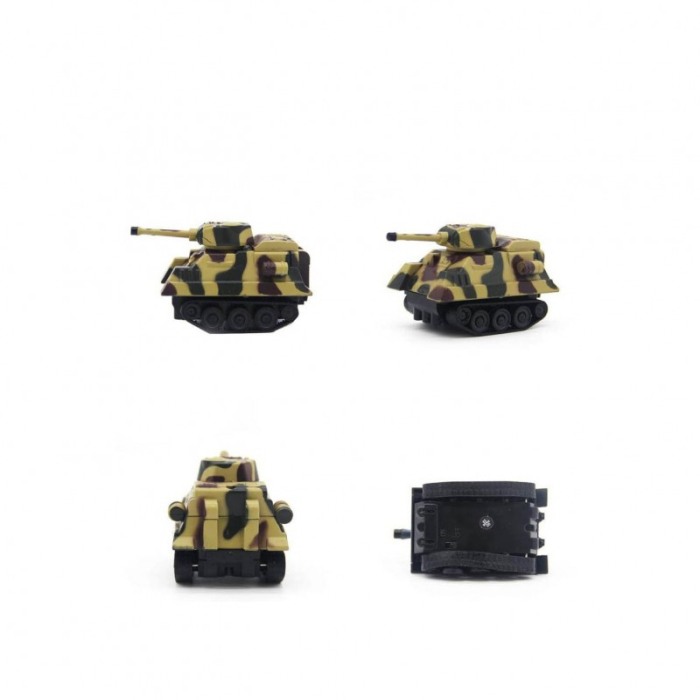 Masinuta militara inductiva,model tanc, merge pe linia trasata de marker, baterii incluse, Doty®️ [8]
