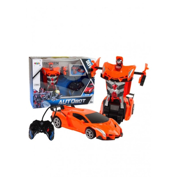 Masinuta ModifyBot Doty®, robot de lupta, Lamborghini, telecomanda, baterii incluse, lumini si sunete [6]
