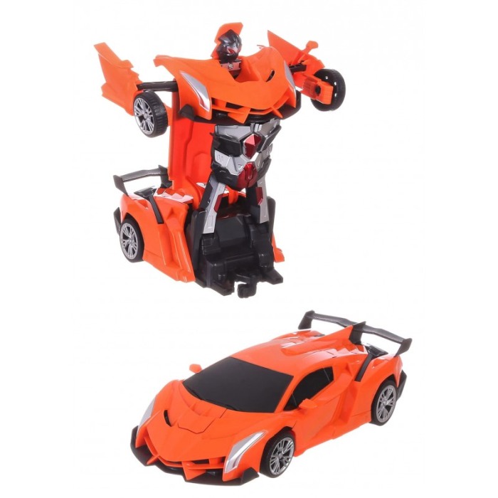 Masinuta ModifyBot Doty®, robot de lupta, Lamborghini, telecomanda, baterii incluse, lumini si sunete [7]