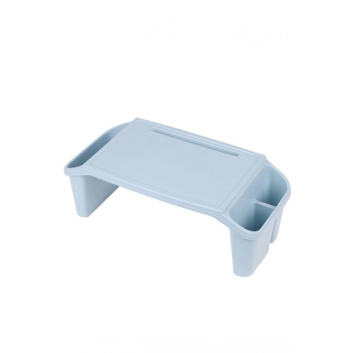 Masuta pentru copii Little Desk, plastic, spatii pentru accesorii, 62x30x20 cm, albastru, Doty®️ [1]