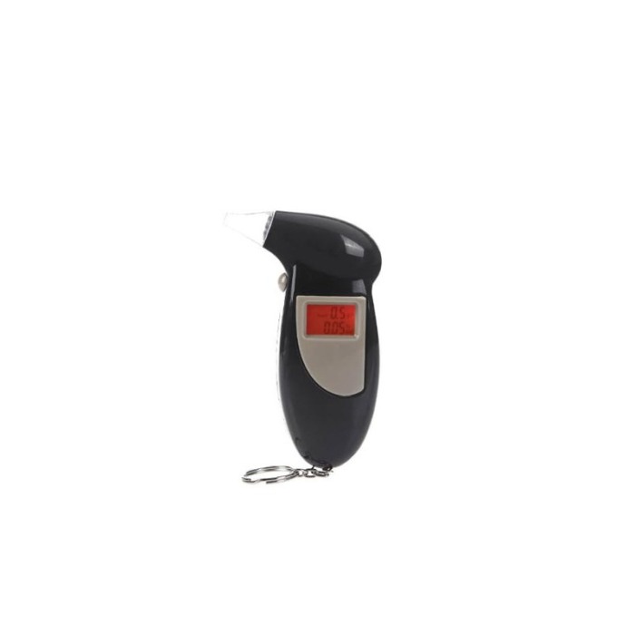 Mini Alcool Tester CleanBreath, portabil, functioneaza cu baterii, digital cu display LCD, 5 capete de suflat, negru, Doty® [6]