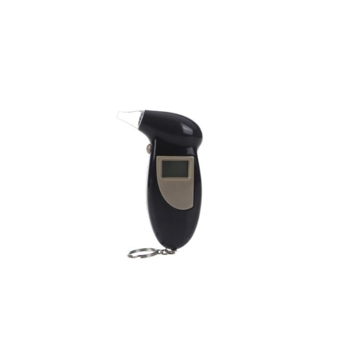 Mini Alcool Tester CleanBreath, portabil, functioneaza cu baterii, digital cu display LCD, 5 capete de suflat, negru, Doty® [8]