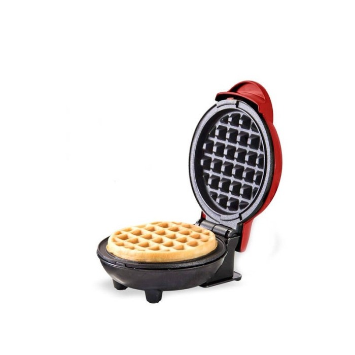 Mini aparat electric pentu Waffe, 350W, rosu, Doty [1]
