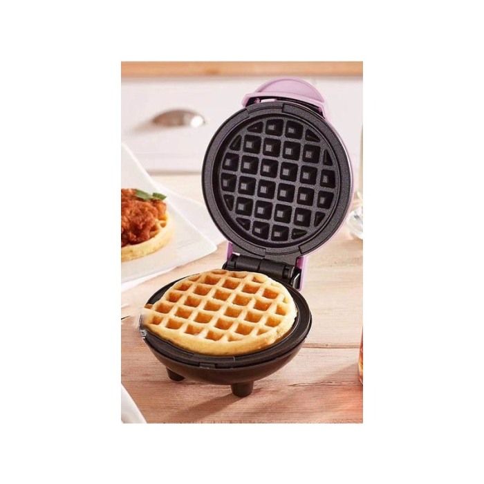 Mini aparat electric pentu Waffe, 350W, rosu, Doty [4]