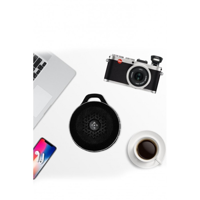 Mini boxa portabila Noir, 150-1800Hz, putere 3.5W, dimensiuni reduse, design modern, efecte luminoase, carabina de prindere incl [7]