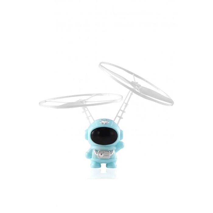 Mini drona de jucarie pentru copii AstroBot, tehnologie prin Inductie, 12x16 cm, albastru, Doty®️ [3]