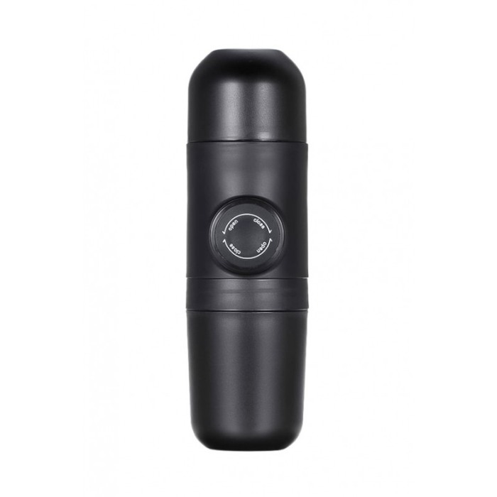 Mini espressor manual Coffee&Go, portabil, pentru cafea macinata, 70 ml, 17x7x6 cm, negru, Doty®️ [2]