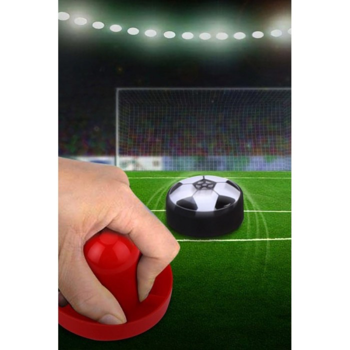 Mini joc fotbal de masa Foosball Game, pentru 2 jucatori, minge pe aer, 77 x 52 cm, mutlicolor, Doty®️ [2]