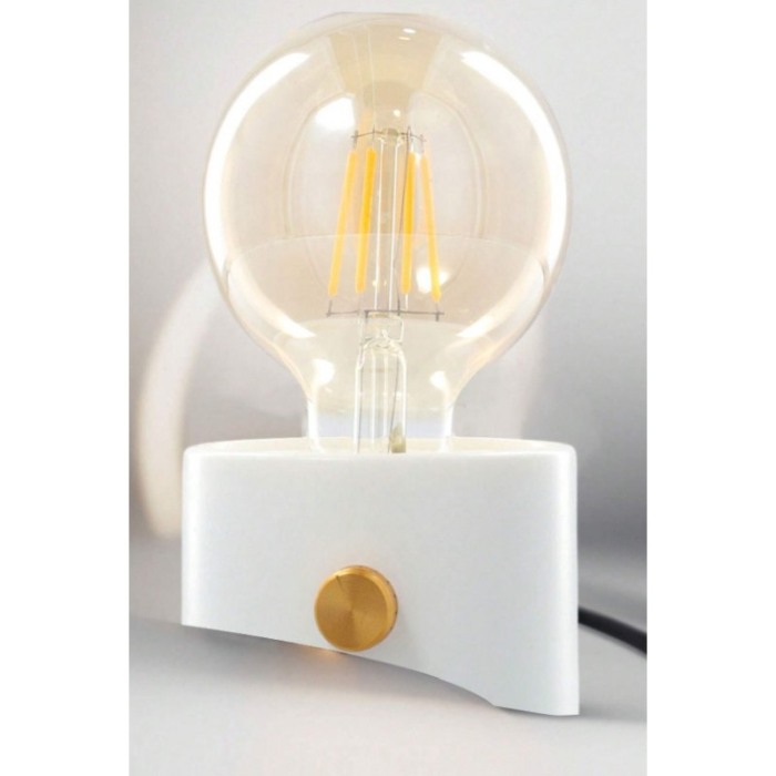 Mini lampa de masa ModishLight Doty®, lumina calda, cu baterii, 15x9 cm, 0.8W, 120lm, alb [3]