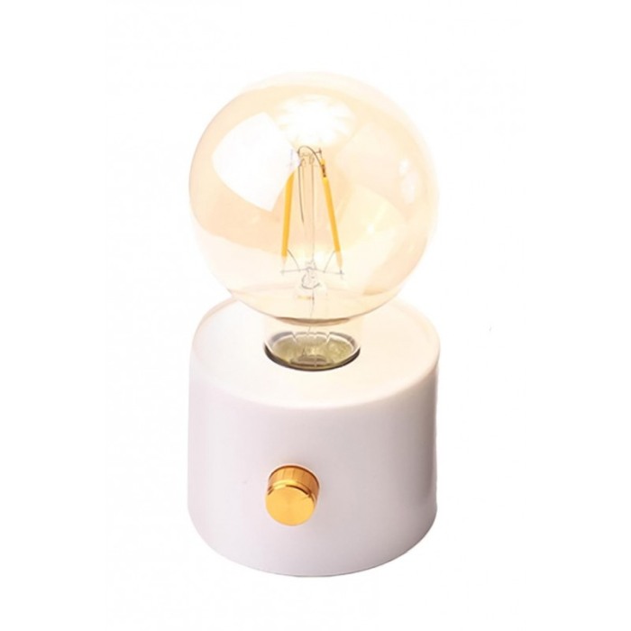 Mini lampa de masa ModishLight Doty®, lumina calda, cu baterii, 15x9 cm, 0.8W, 120lm, alb [7]