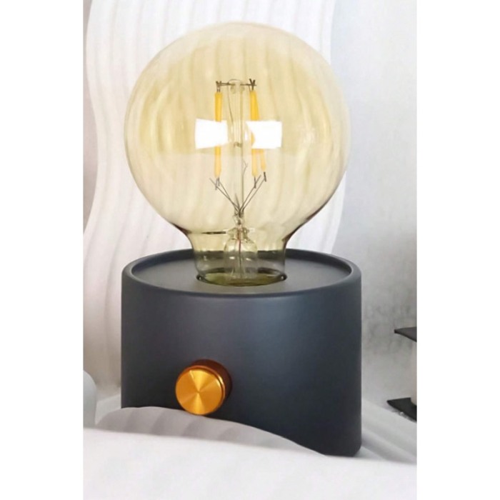Mini lampa de masa ModishLight Doty®, lumina calda, cu baterii, 15x9 cm, 0.8W, 120lm, negru [7]