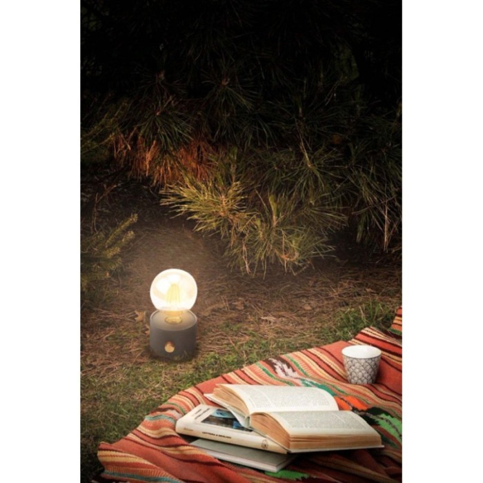 Mini lampa de masa ModishLight Doty®, lumina calda, cu baterii, 15x9 cm, 0.8W, 120lm, negru [9]