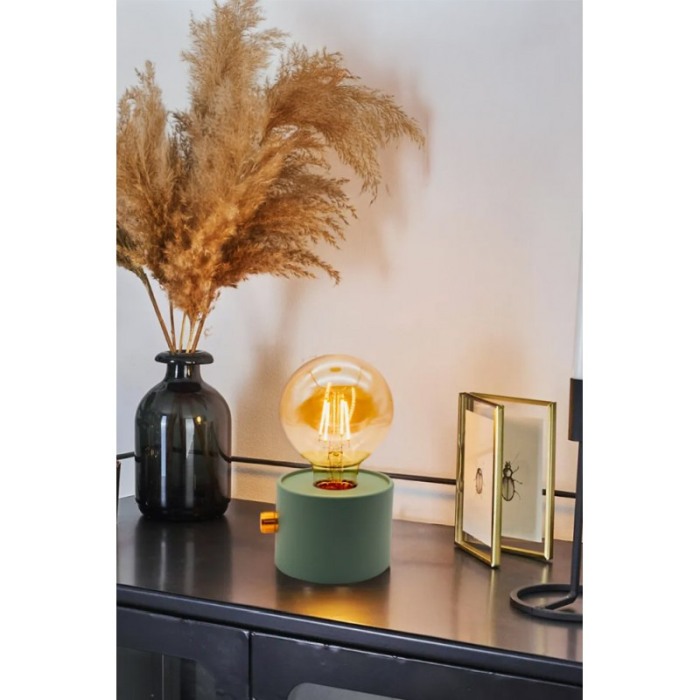 Mini lampa de masa ModishLight Doty®, lumina calda, cu baterii, 15x9 cm, 0.8W, 120lm, turcoaz [5]