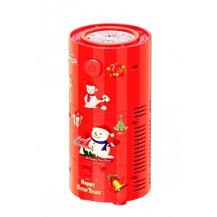 Mini Masina automata de facut baloane de sapun SparkleBubble Doty®, cu acumulator, 17x9 cm, 80 ml, stickere incluse, rosu [2]