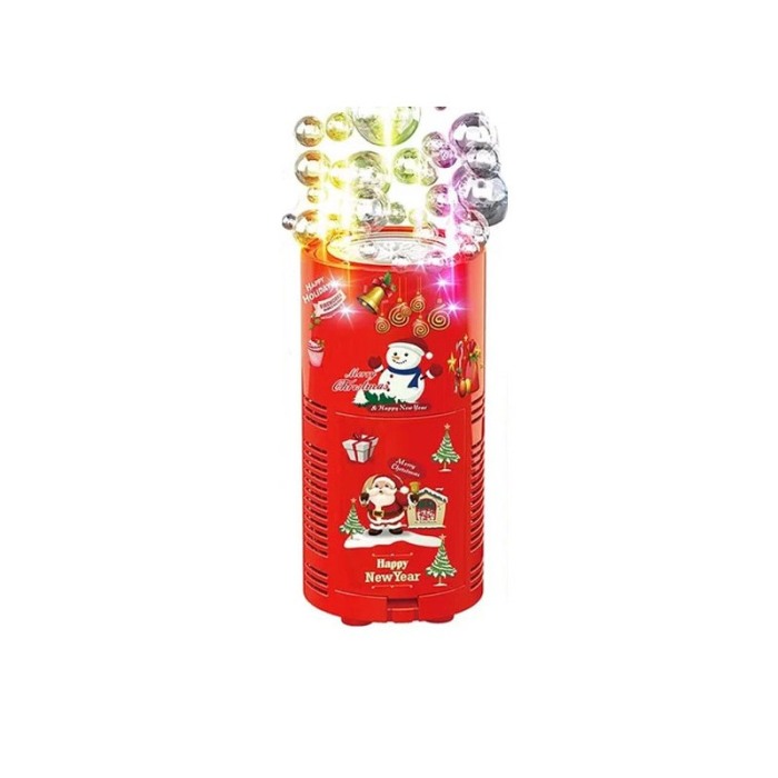 Mini Masina automata de facut baloane de sapun SparkleBubble Doty®, cu acumulator, 21x11 cm, 240 ml, stickere incluse, rosu [1]