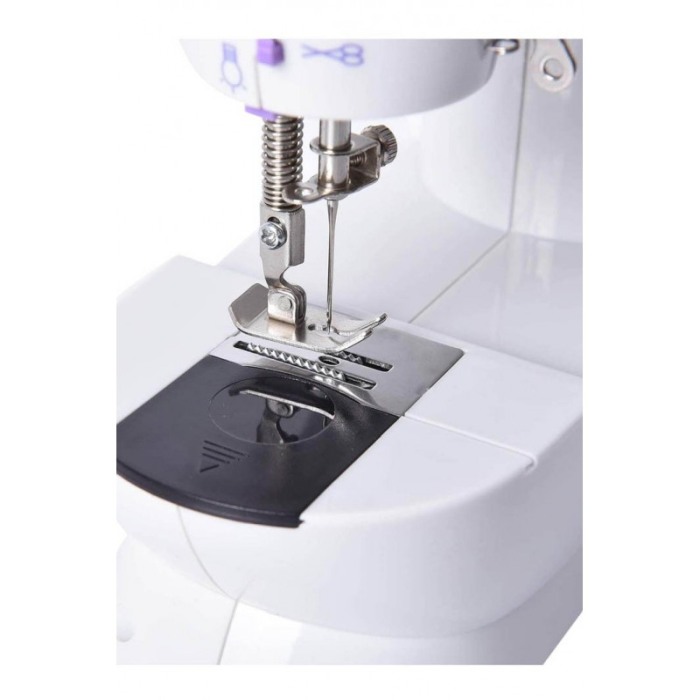 Mini masina de cusut Cara,portabila, practica, accesorii incluse,iluminare si design ergonomic, materiale de calitate, 2000imp/m [8]