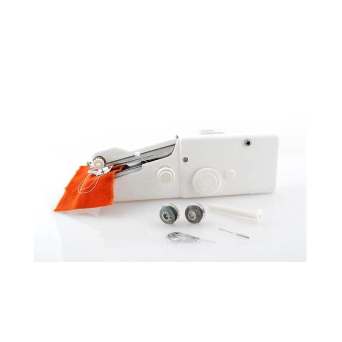 Mini masina de cusut portabila Mara,pentru cusaturi usoare, practica, accesorii incluse,3 bobine incluse, materiale de calitate, [6]