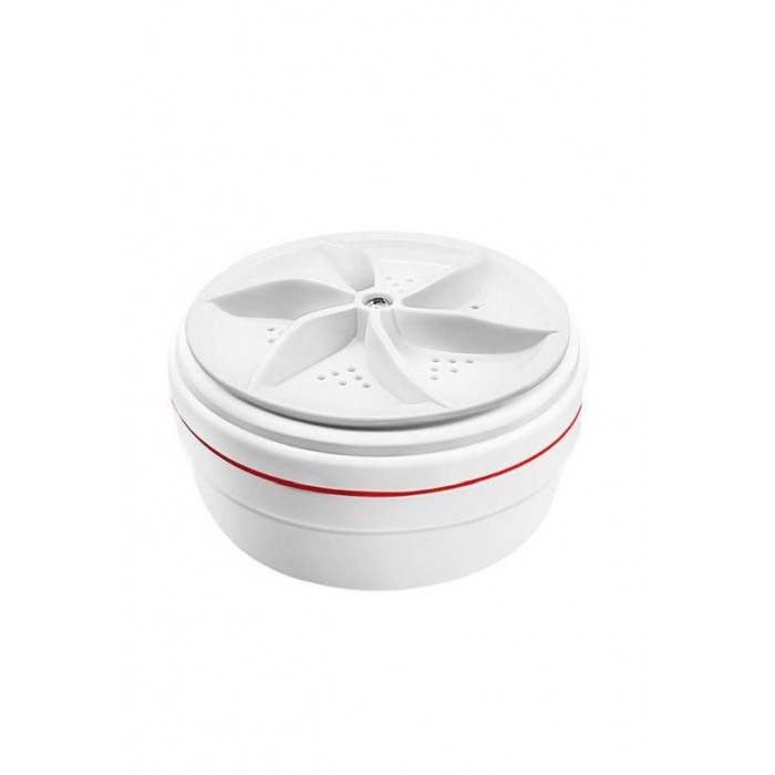 Mini masina de spalat SmartWashing Machine, pentru haine sau vesela, conectare USB, 9x5 cm, alb, Doty®️ [10]