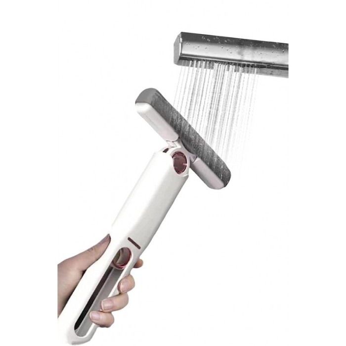 Mini mop MCleaner pentru suprafete si geamuri, cu sistem autostoarcere,burete inclus, 30x15 cm, alb, Doty®️ [9]