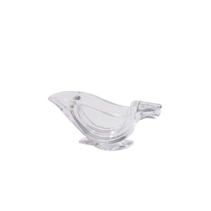 Mini storcator de lamaie Bird Squeezer, manual, din plastic, usor de utilizat si curatat, 12 cm, transparent, Doty® [9]