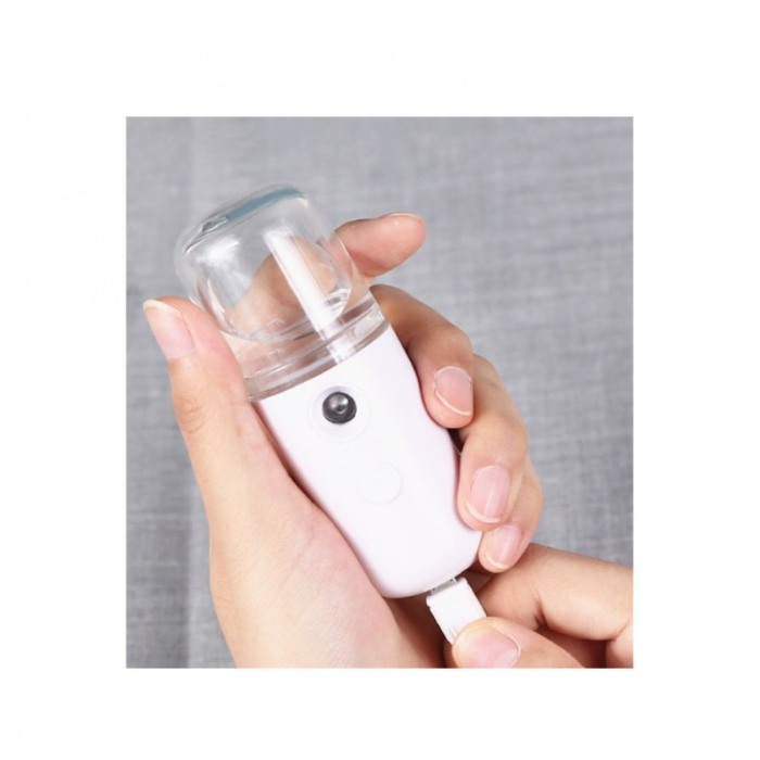 Mini umidificator portabil Anytime Spray Fresh, incarcare USB, 30 ml, practic, usor de utilizat, alb, 10 cm [3]