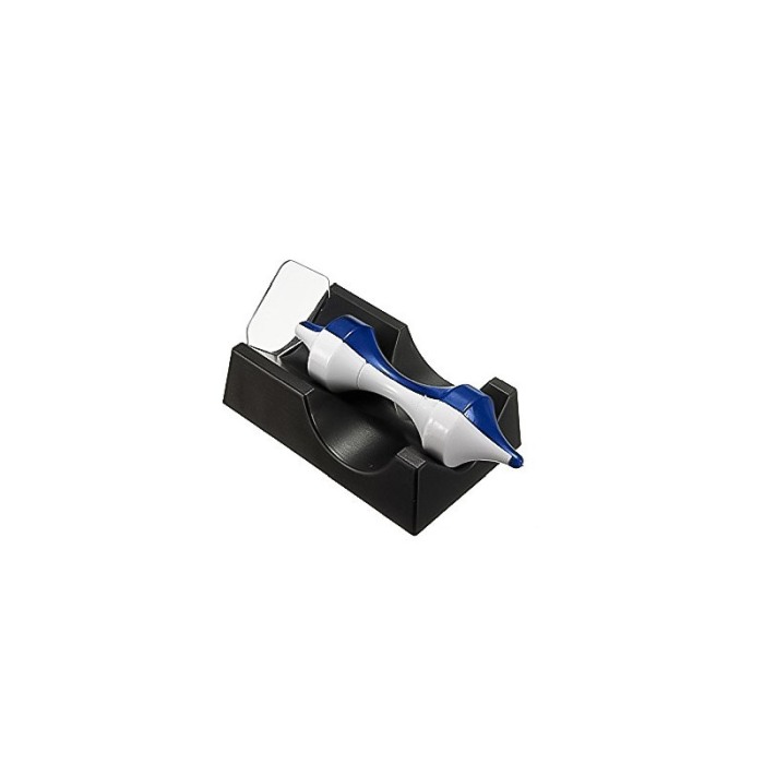 Obiect decorativ magnetic Spin&Float Doty®, design creativ, efect de levitatie, nu necesita baterii, alb/albastru [3]