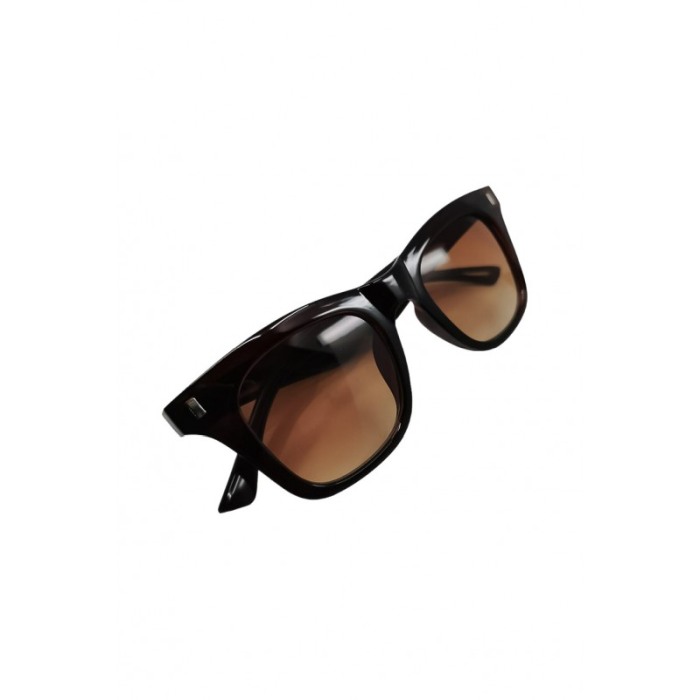 Ochelari de soare de dama Casual Look, design modern, marime universala, lentila degrade, maro, Doty®️ [5]