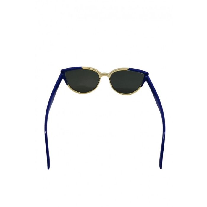 Ochelari de soare pentru copii Famous, design modern, marime universala, protectie UV, rama albastra, Doty®️ [4]