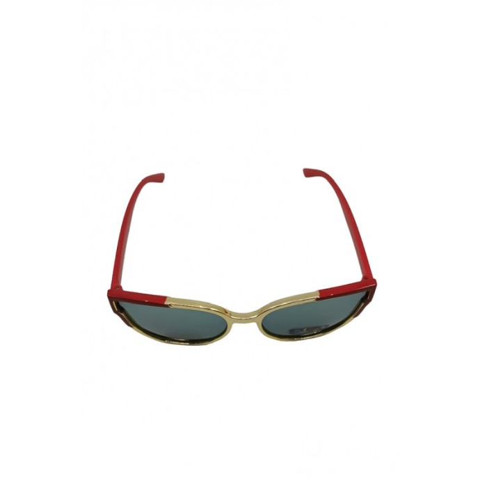 Ochelari de soare pentru copii Famous, design modern, marime universala, protectie UV, rama rosie, Doty®️ [2]