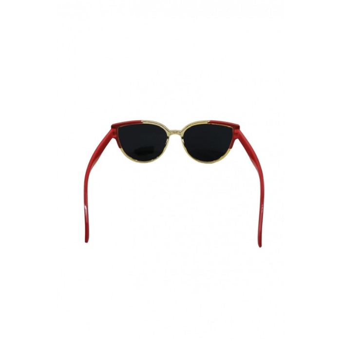 Ochelari de soare pentru copii Famous, design modern, marime universala, protectie UV, rama rosie, Doty®️ [4]