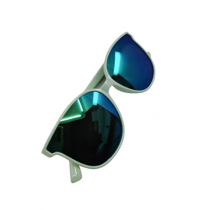 Ochelari de soare pentru copii Mini Cool, design modern, marime universala, protectie UV, rama verde, Doty®️ [2]