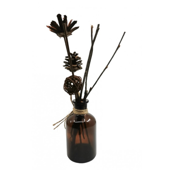 Odorizant de camera Favorite Rustic Scent, aroma lamaie, 50 ml, sticla maro, aranjament inclus, Doty®️ [1]
