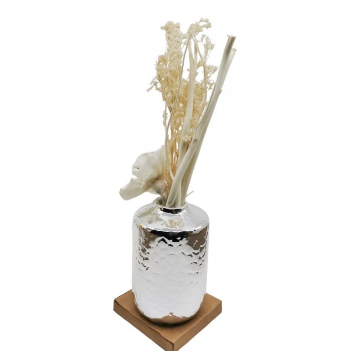 Odorizant de camera Favorite Scent, aroma iasomie, 50 ml, sticla argintie, aranjament inclus, Doty®️ [2]