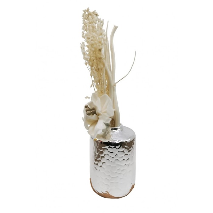 Odorizant de camera Favorite Scent, aroma iasomie, 50 ml, sticla argintie, aranjament inclus, Doty®️ [1]
