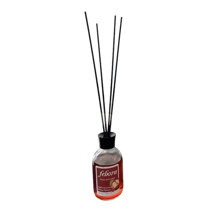 Odorizant de camera Febora Scent, aroma mar copt, 100 ml, sticla transparenta, betisoare ratan, Doty®️ [4]