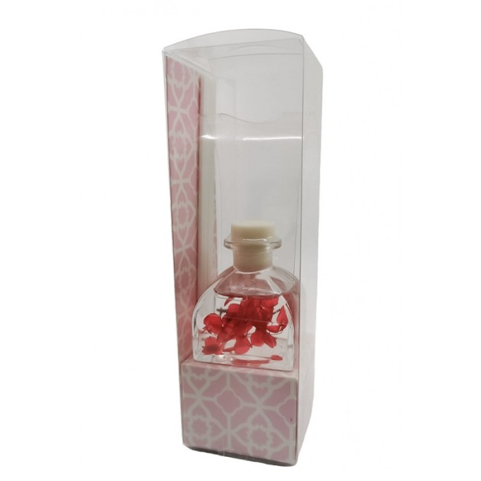 Odorizant de camera Love is Life Mandala Scent, aroma frezie, 50 ml, sticla transparenta, betisoare incluse, Doty®️ [3]