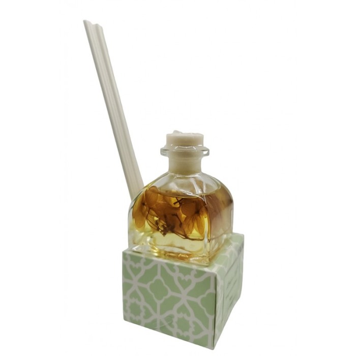 Odorizant de camera Love is Life Mandala Scent, aroma iasomie, 50 ml, sticla transparenta, betisoare incluse, Doty®️ [3]
